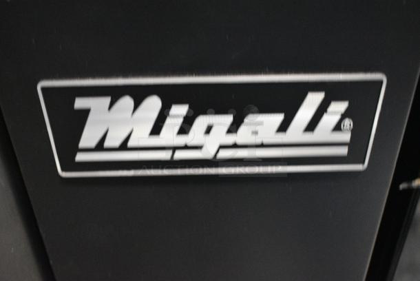 BRAND NEW SCRATCH AND DENT! 2024 Migali C-BB60G-HC Stainless Steel Commercial 2 Door Back Bar Cooler Merchandiser. 115 Volts, 1 Phase. Serial 595864913. Tested and Working! - Image 3 of 7