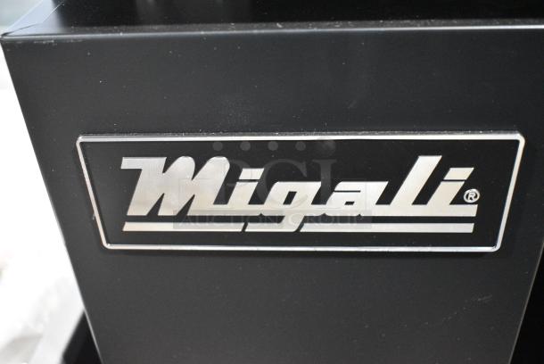 BRAND NEW SCRATCH AND DENT! 2024 Migali C-BB60G-HC Stainless Steel Commercial 2 Door Back Bar Cooler Merchandiser. 115 Volts, 1 Phase. Serial 9652332606777. Tested and Working! - Image 3 of 7