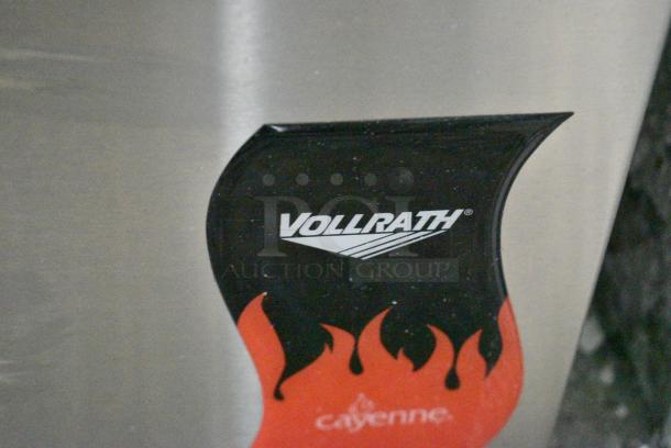 BRAND NEW SCRATCH AND DENT! Vollrath Cayenne 40732 Stainless Steel Portable Bain Marie Hot Display Case. See Pictures for Broken Glass. 120 Volts, 1 Phase. - Image 2 of 6