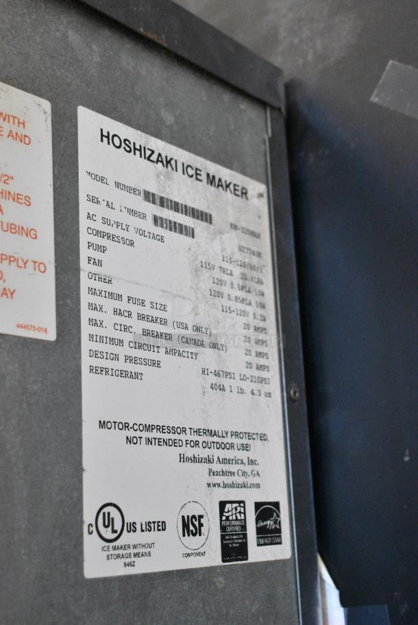 Hoshizaki KM-320MAH Stainless Steel Commercial Ice Head on Commercial Ice Bin. 115 Volts, 1 Phase. - Image 5 of 6