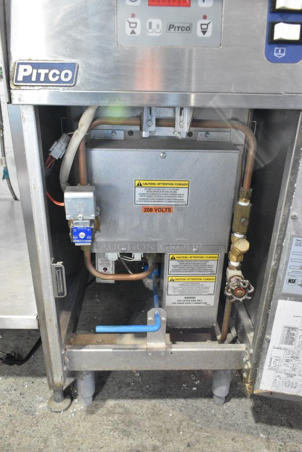 Pitco Frialator SRTE Stainless Steel Commercial Floor Style Electric Powered Pasta Cooker. 208 Volts, 3 Phase. - Image 6 of 8