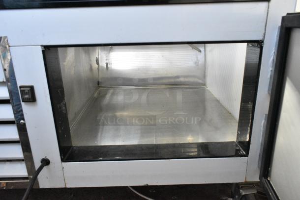 2020 Leader SDL48SC Metal Commercial Deli Display Case Merchandiser w/ Top Dry Display Case on Commercial Casters. 115 Volts, 1 Phase. Tested and Powers On But Does Not Get Cold - Image 6 of 9