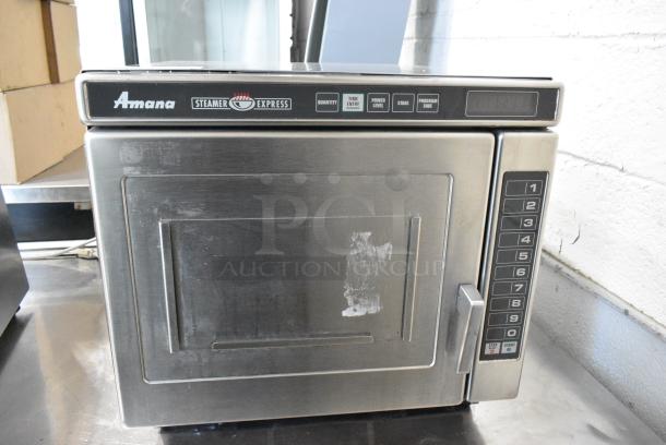 Amana ASE7000 Stainless Steel Commercial Countertop Microwave Oven. 208/230 Votls, 1 Phase. - Image 1 of 5