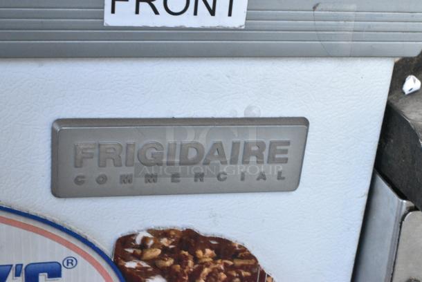 Frigidaire FCCG151FW2 Metal Commercial Chest Freezer Merchandiser on Commercial Casters. 115 Volts, 1 Phase. Tested and Working! - Image 2 of 6