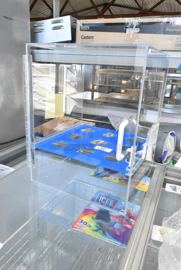 BRAND NEW IN BOX! Cal-Mil 386 Clear Poly Ice Cream Cone Merchandiser Cabinet. - Image 4 of 6
