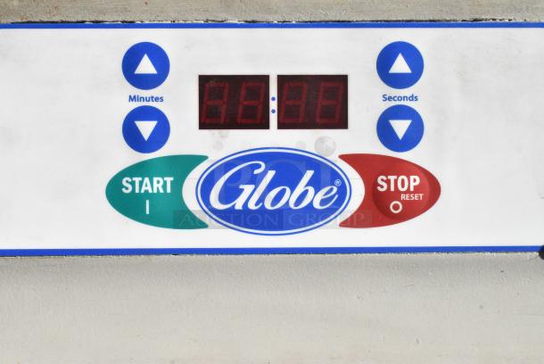 Globe SP60 Metal Commercial Floor Style 60 Quart Planetary Dough Mixer w/ Stainless Steel Mixing Bowl, Bowl Guard. 220 Volts, 1 Phase. - Image 3 of 7