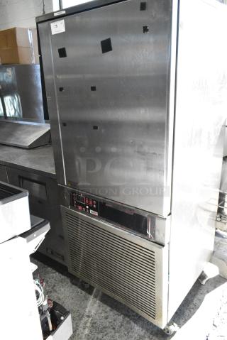 2019 Piper Products RCM121T Stainless Steel Commercial Blast Chiller on Commercial Casters. 208-230 Volts.