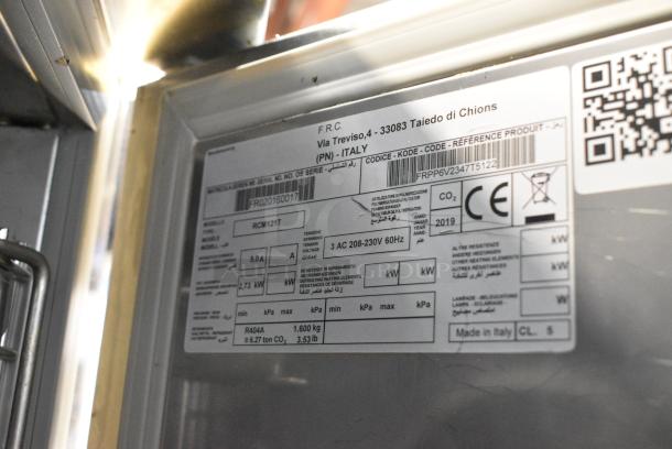 2019 Piper Products RCM121T Stainless Steel Commercial Blast Chiller on Commercial Casters. 208-230 Volts. - Image 6 of 6