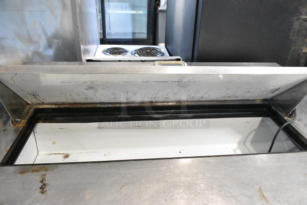 True TSSU-72-12 Stainless Steel Commercial Sandwich Salad Prep Table Bain Marie Mega Top on Commercial Casters. 115 Volts, 1 Phase. Tested and Working! - Image 5 of 10