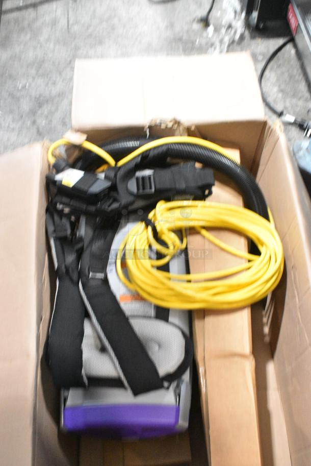 ProTeam 107538 Super Coach Pro 10 Qt. Backpack Vacuum with 107532 ProBlade Hard Surface / Carpet Kit. 120 Volts, 1 Phase. - Image 1 of 5