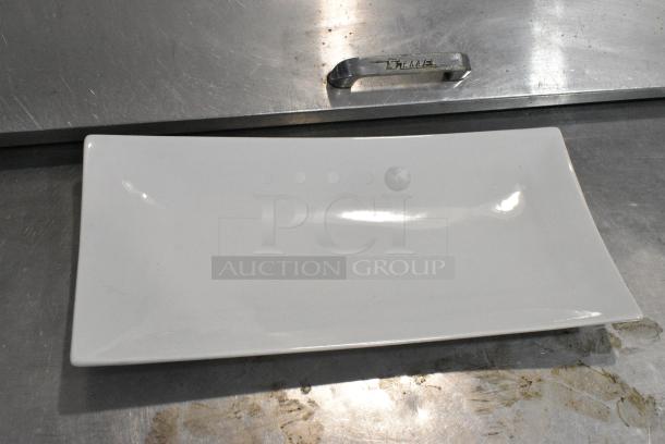 Box of 12 BRAND NEW! Oneida 77968 White Ceramic Plates. - Image 3 of 5