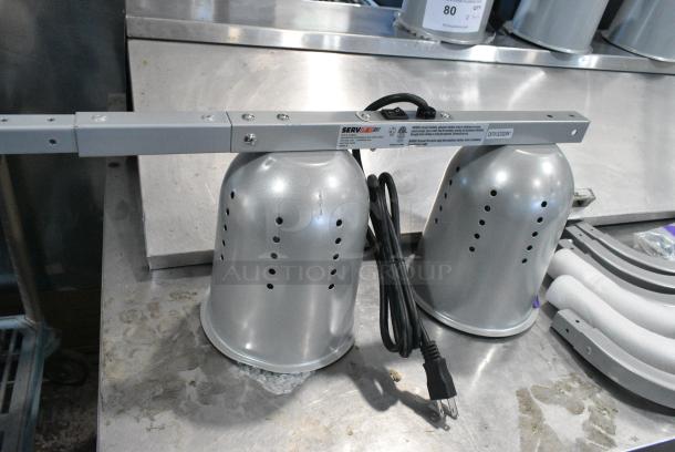 Lot of BRAND NEW SCRATCH AND DENT! Pieces to 2 Warming Lamps; ServIt 423BLS2 and ServIt 423BLS3. - Image 2 of 7