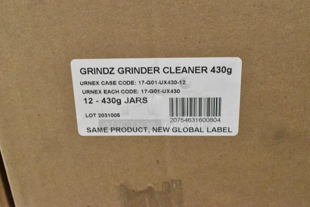 4 BRAND NEW SCRATCH AND DENT! Box of 12 Grindz Grinder Cleaner Jars. 4 Times Your Bid! - Image 2 of 2