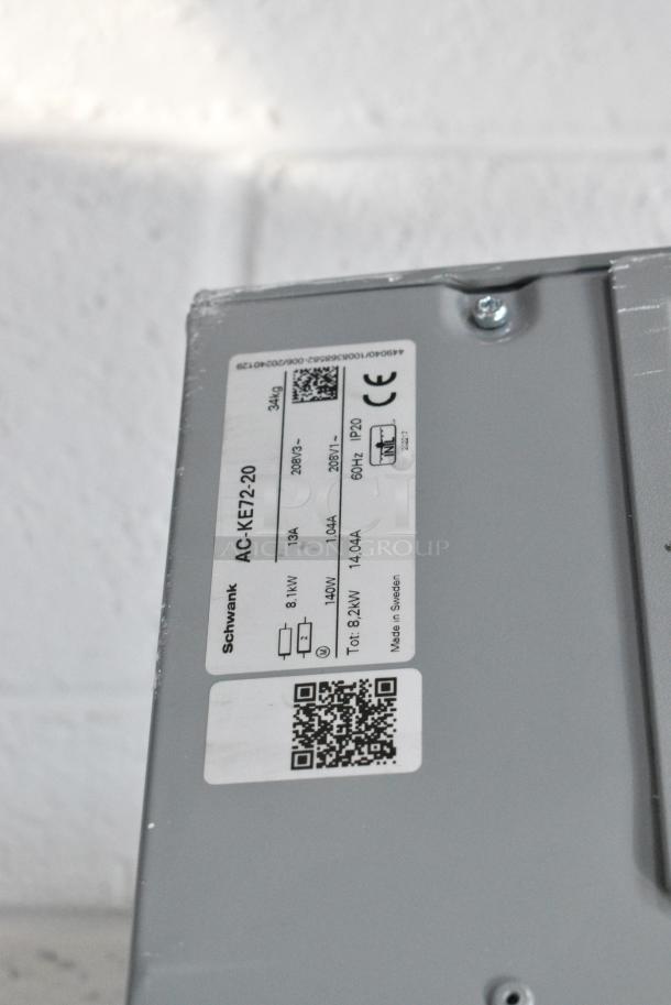 Schwank AC-KE72-20 72" Heated Air Curtain - Variable Speeds. 208 Volts, 1/3 Phase. - Image 4 of 4