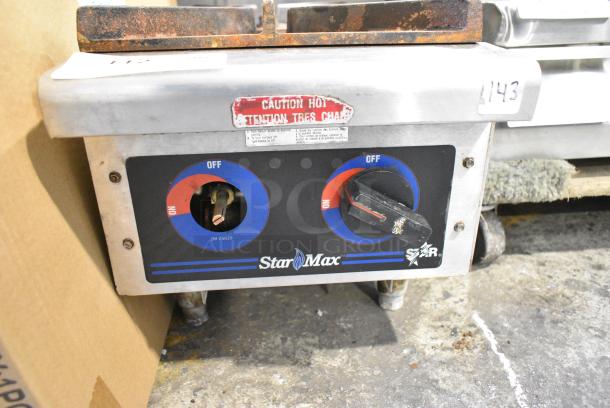 Star Max Stainless Steel Commercial Countertop Natural Gas Powered 2 Burner Range. - Image 3 of 7