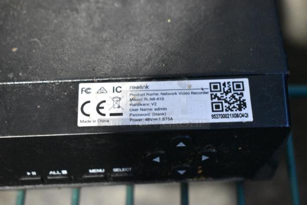 3 Various Items Including PAX S80 Credit Card Reader, Epson M188B Receipt Printer and Realink RLN8-410 Network Video Recorder. 3 Times Your Bid! - Image 8 of 8