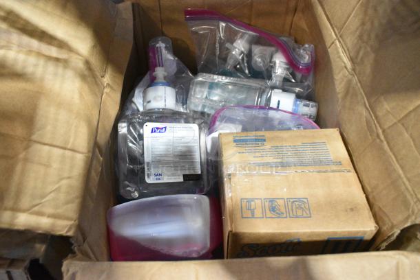 Box of BRAND NEW! Cleaner Including Purell Hand Sanitizer. - Image 3 of 7