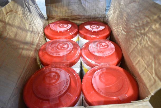 Box of 6 Canisters of Sani Professional No Rinse Sanitizing Wipes. - Image 3 of 6