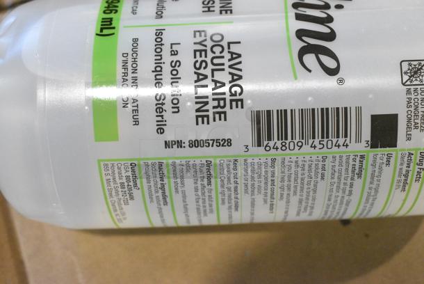 Box of 9 BRAND NEW! Honeywell Eyesaline Bottles. - Image 4 of 4