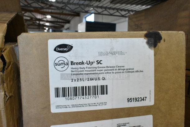 BRAND NEW Box of 2 Diversey Break Up SC Heavy Duty Foaming Grease Release Cleaner. - Image 2 of 2