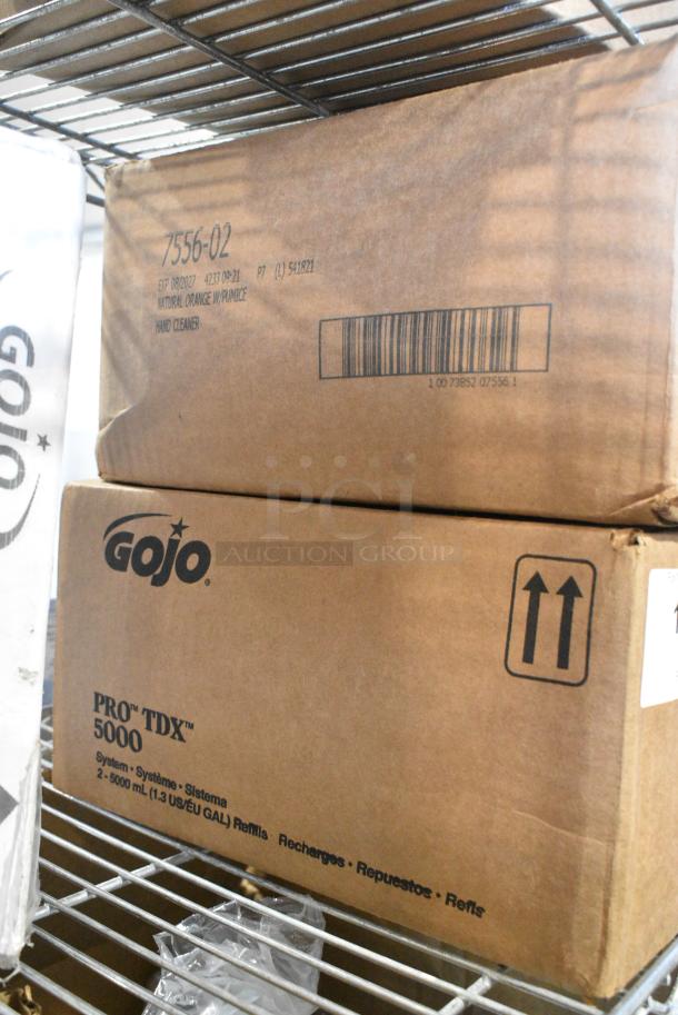 2 BRAND NEW! Box of GoJo Pro TDX 5000 Natural Orange w/ Pumice Hand Cleaner. 2 Times Your Bid! - Image 2 of 3