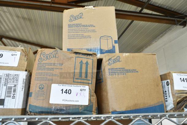 3 BRAND NEW! Scott 91552-07/91552-08/9156511 Foam Skin Cleaner. 3 Times Your Bid! - Image 1 of 4