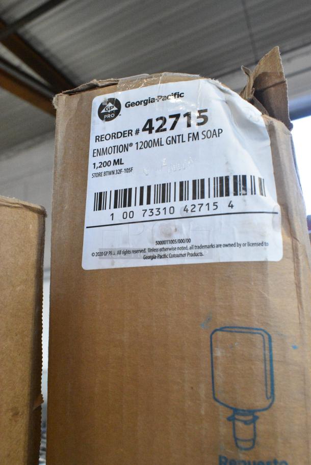 BRAND NEW Box of 2 Georgia Pacific enMotion 42715 Soap Refill - Image 4 of 4