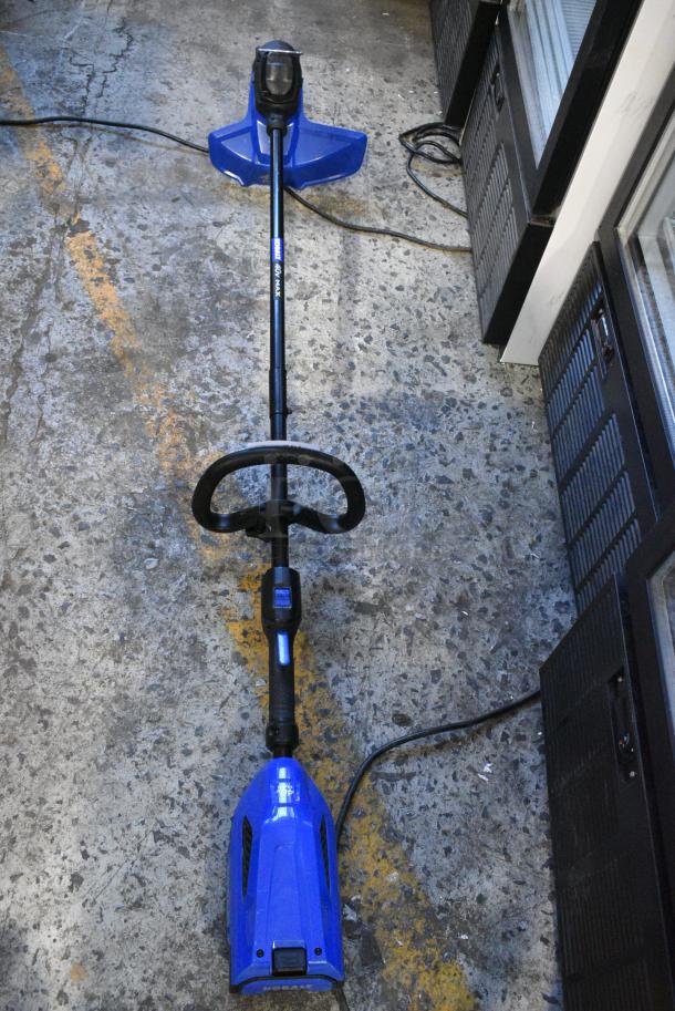 Kobalt KST 2540-06 40v Battery Powered Max Weed Whacker / Weed Eater. - Image 1 of 7