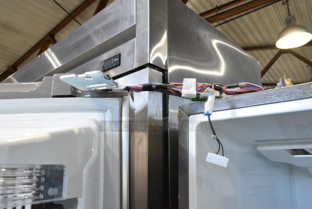 LG LSXS26366S/05 Stainless Steel Cooler w/ Freezer. 115 Volts, 1 Phase. Tested and Working! - Image 7 of 10