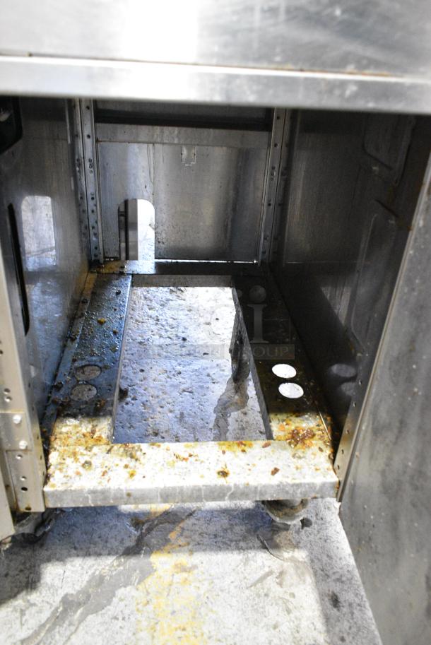 Frymaster FH217SE Stainless Steel Commercial Electric Powered 2 Bay Fryer w/ 2 Dumping Stations on Commercial Casters. 480 Votls, 3 Phase. - Image 11 of 12
