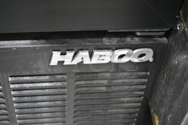 Habco SE12 Metal Commercial Single Door Reach In Cooler Merchandiser w/ Poly Coated Racks. 115 Volts, 1 Phase. Tested and Working! - Image 2 of 4