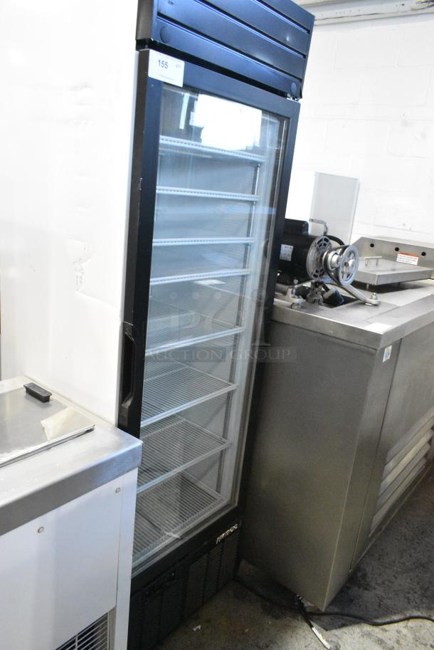 2019 Habco SE18HC Metal Commercial Single Door Reach In Cooler Merchandiser w/ Poly Coated Racks. 115 Volts, 1 Phase. Tested and Working! - Image 1 of 4