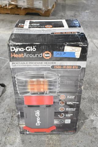 IN ORIGINAL BOX! Dyna-Glo Portable Propane Gas Powered Heat Around Heater.