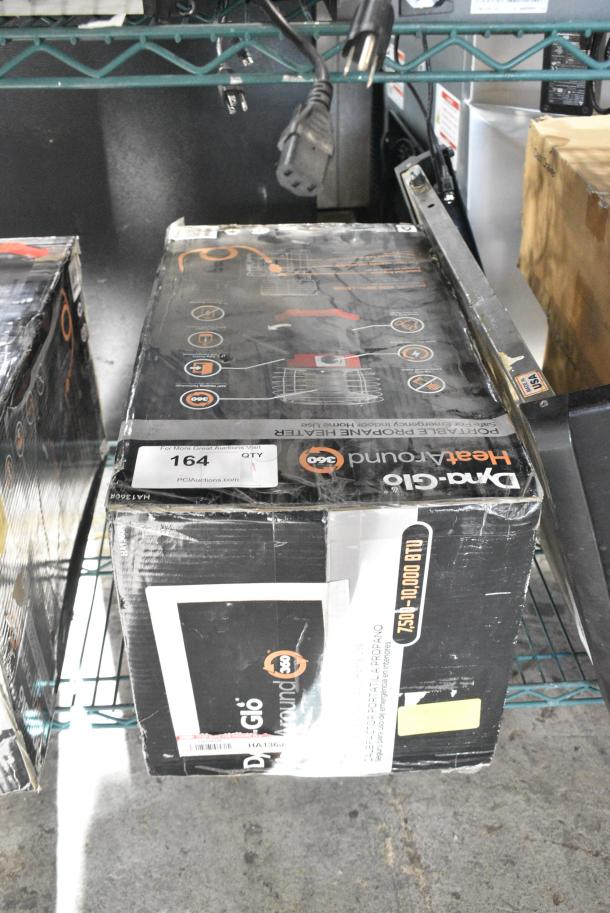 IN ORIGINAL BOX! Dyna-Glo Portable Propane Gas Powered Heat Around Heater. - Image 2 of 3