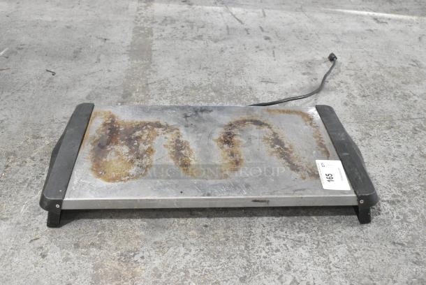Cadco WT-10S Metal Countertop Electric Griddle. 120 Volts, 1 Phase. - Image 1 of 3