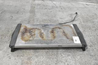 Cadco WT-10S Metal Countertop Electric Griddle. 120 Volts, 1 Phase.