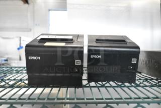 2 Epson M338A Receipt Printer. 2 Times Your Bid!