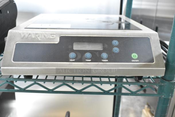 Waring WIH400 Stainless Steel Countertop Single Burner Induction Range. 120 Volts, 1 Phase. - Image 3 of 5