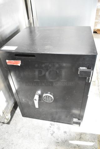 Acme Safe Co Metal Commercial Single Compartment Safe. Does Not Have Combination.