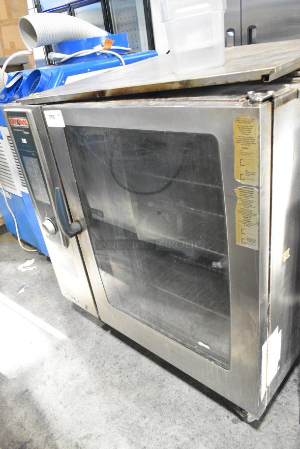 Rational SelfCooking Center 5 Senses Stainless Steel Commercial Electric Powered Combi Convection Oven on Commercial Casters. 208/240 Volts, 3 Phase. - Image 1 of 7