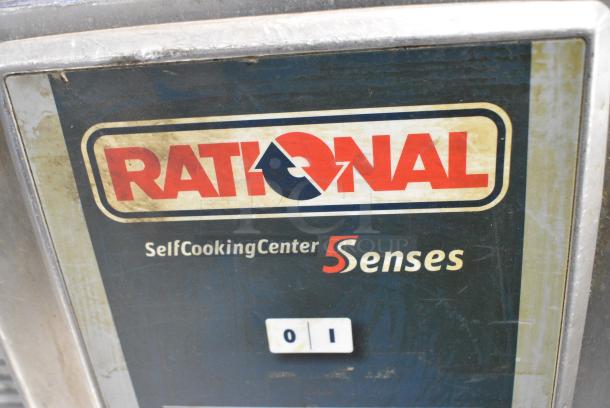 Rational SelfCooking Center 5 Senses Stainless Steel Commercial Electric Powered Combi Convection Oven on Commercial Casters. 208/240 Volts, 3 Phase. - Image 2 of 7
