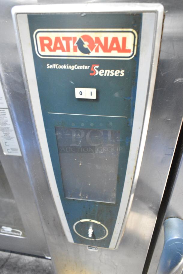 Rational SelfCooking Center 5 Senses Stainless Steel Commercial Electric Powered Combi Convection Oven on Commercial Casters. 208/240 Volts, 3 Phase. - Image 3 of 6