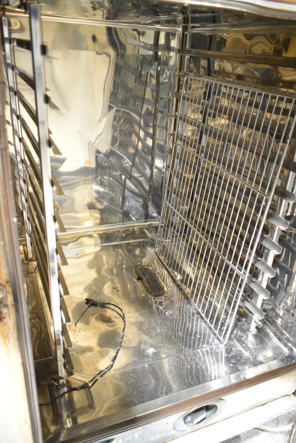 Rational SelfCooking Center 5 Senses Stainless Steel Commercial Electric Powered Combi Convection Oven on Commercial Casters. 208/240 Volts, 3 Phase. - Image 6 of 6