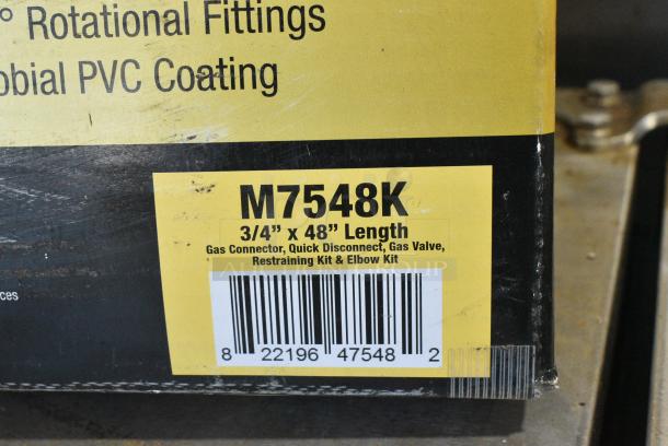 BRAND NEW SCRATCH AND DENT! Krowne M7548K 48" Gas Hose - Image 6 of 6