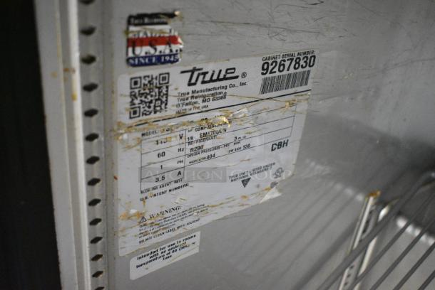 2017 True TSSU-27-08-HC Stainless Steel Commercial Sandwich Salad Prep Table Bain Marie Mega Top on Commercial Casters. 115 Volts, 1 Phase. Tested and Working! - Image 6 of 6