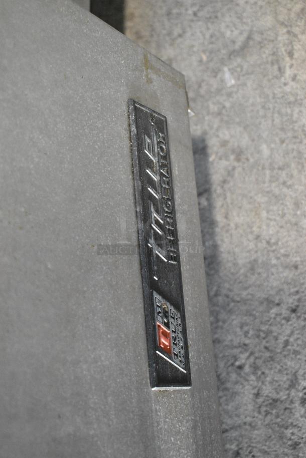 True TSSU-48-12 Stainless Steel Commercial 2 Door Work Top Cooler on Commercial Casters. 115 Volts, 1 Phase. Tested and Working! - Image 2 of 6