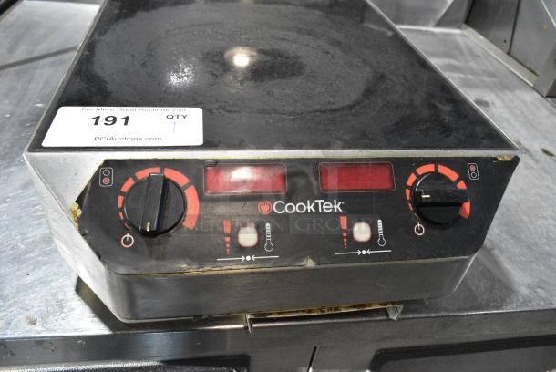 2017 CookTek MC3502F Stainless Steel Commercial Electric Powered 2 Burner Induction Range. 200-240 Volts, 1 Phase. - Image 3 of 5