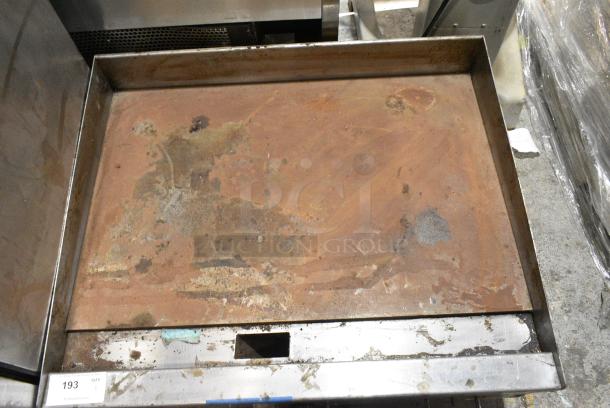Vulcan Stainless Steel Commercial Countertop Electric Powered Flat Top Griddle. 208/240 Volts, 3 Phase. - Image 4 of 4