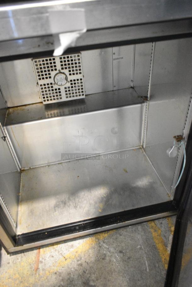 2017 True TUC-27-LP-HC Stainless Steel Commercial Single Door Undercounter Cooler on Commercial Casters. 115 Volts, 1 Phase. Tested and Powers On But Does Not Get Cold - Image 3 of 4