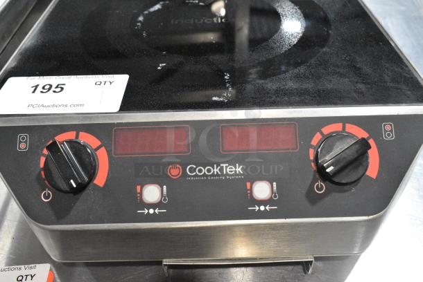 2019 CookTek MC3502F Stainless Steel Commercial Electric Powered 2 Burner Induction Range. 200-240 Volts, 1 Phase. - Image 3 of 5